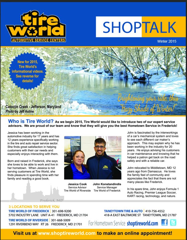 Winter Newsletter Front